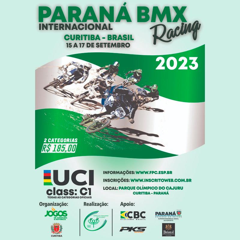 PARANÁ BMX RACING - 2 CATEGORIAS (ARO 20 + CRUISER)